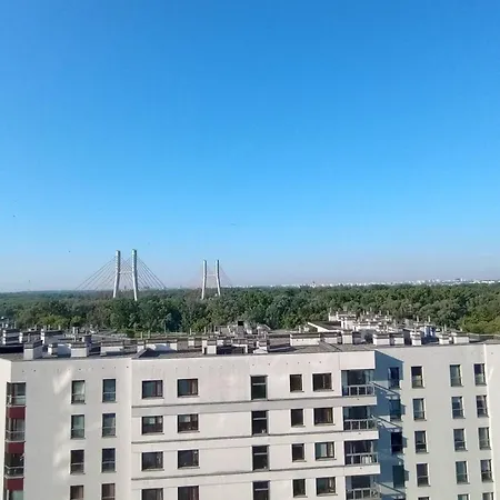 Nowoczesny Z Widokiem! Perfect View Praga South, Wifi, Balcony, Parking, River View! * Warsaw